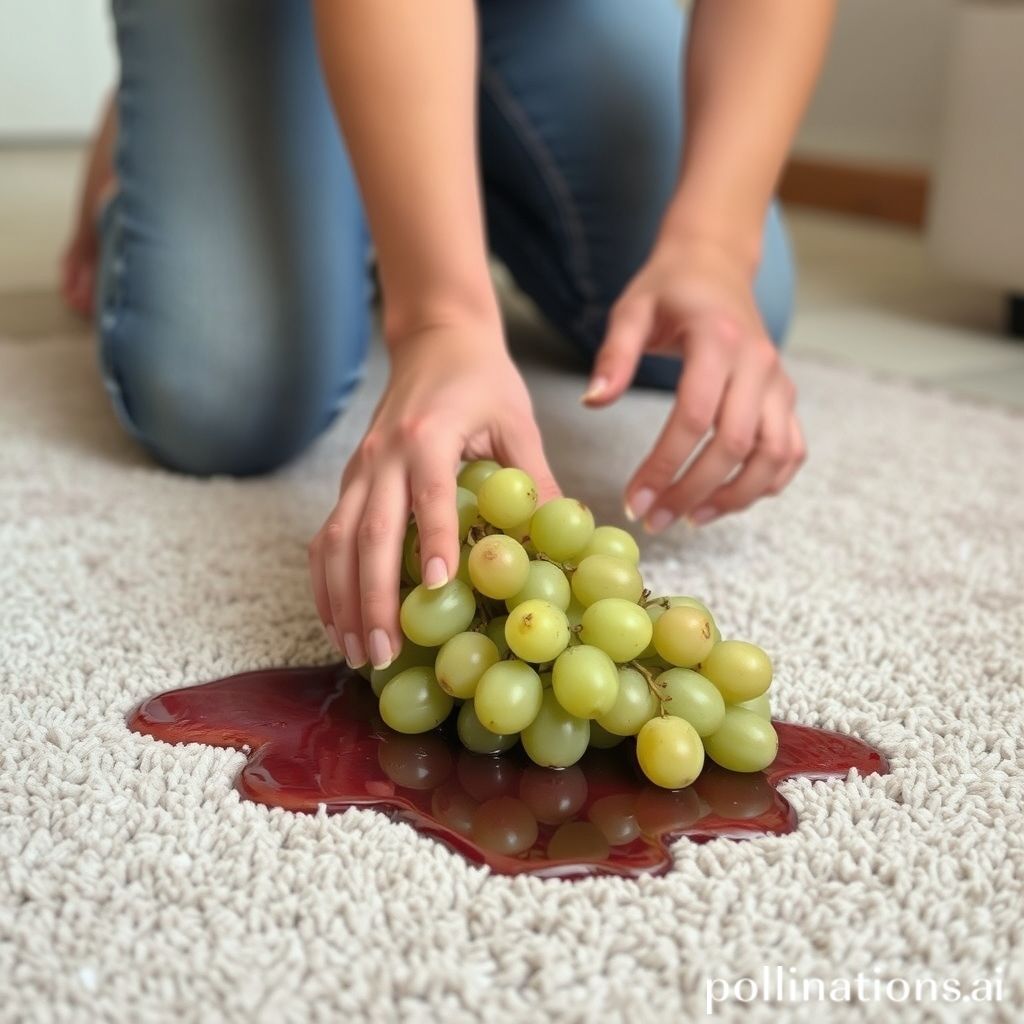 How To Remove Grape Juice From Carpet?